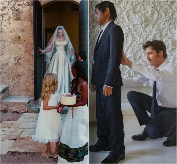 különleges fatyol  Angelina Jolie